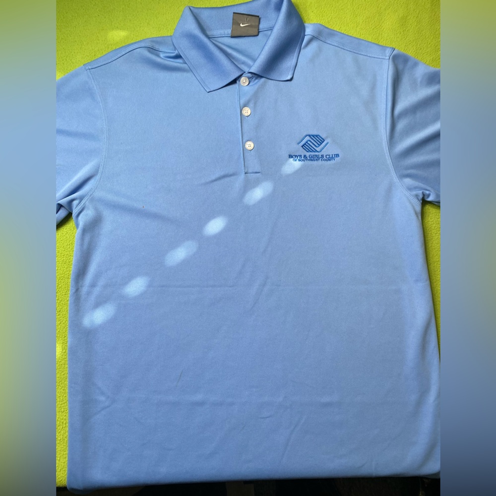 BLUE POLO BOYS AND GIRL CLUB NIKE dri-fit S-M *AS IS* bundle and save more ✨‼️
